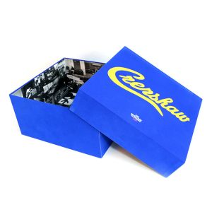 Compostable Velvet Jewelry Packaging Box Custom Luxury Cardboard Gift Box