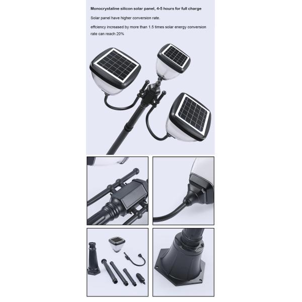 Led Solar Street Light Outdoor IP65 Waterproof All In One 30lamp Beads