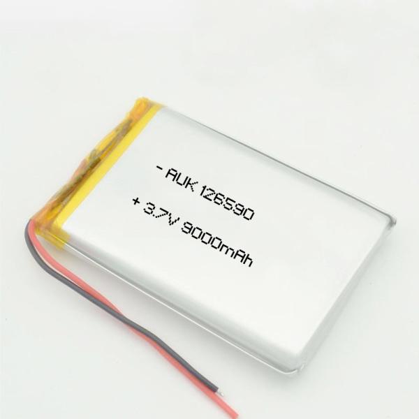 9000mah 3.7V Rechargeable Li Ion Polymer Cell 1C Lithium Polymer Battery