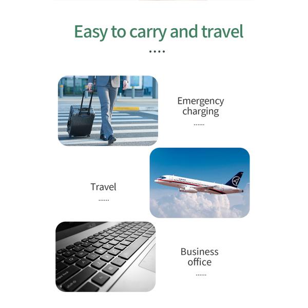 Overcurrent Protection IOS Android 10000mAh PB50 Portable Power Bank