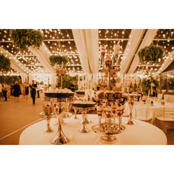 20x35m Outdoor Clear Roof Wedding Marquee Tent Croatia Style For 500 Seaters