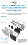 Bluetooth Communication Intelligent Voice Sound Desktop Speaker With Fabric And