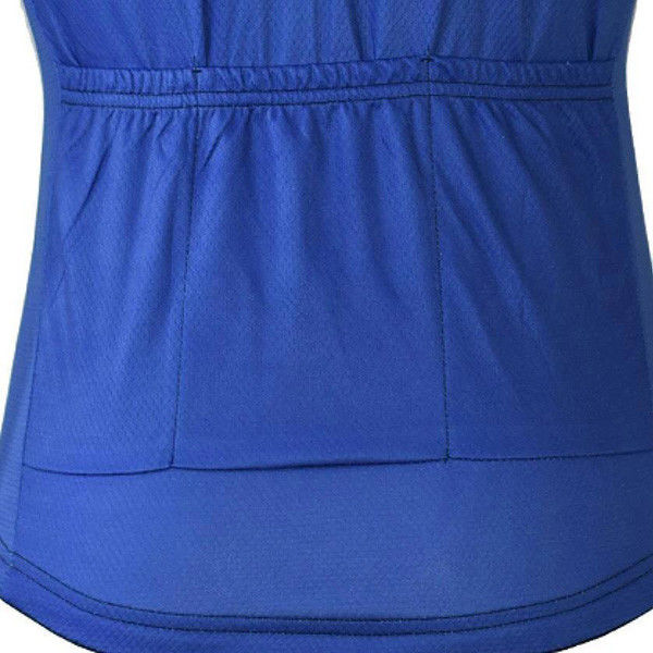 Blue Mucle Support Three Pockets Cycling Sports Clothing