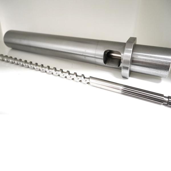 Stainless Steel Twin Screw Extruder Barrel Customizable Screw Barrel Set