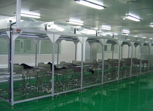 Hard Wall Modular Clean Room Sandwich Panel Board H14 Filter Efficiency