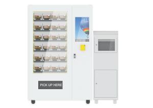 Quality Smart Cake Yogurt Salad Vending Machine With Wooden Outlook / Elevator System for sale