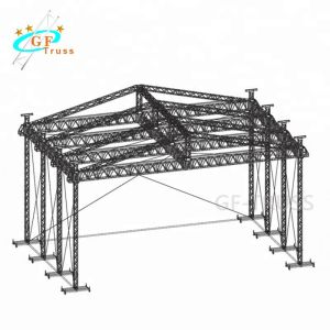 Quality Mobile Aluminum Roof Truss System With PA Wings Flying System for sale