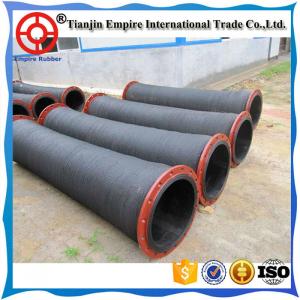 Quality Big size Top Quality Acid & Alkali resistant water/ oil rubber Suction and discharge hose, suction hose for sale