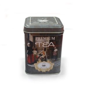 Quality Small Square Tea Tin Company for sale