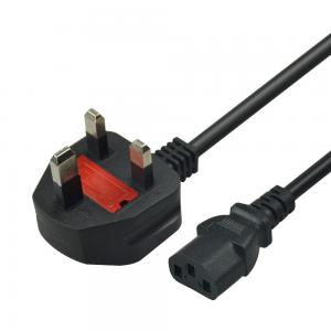 China England BSI BS 1363 UK AC Power Cord on sale