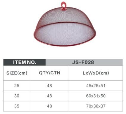 colourful cooking tool stainless steel kitchen table food cover