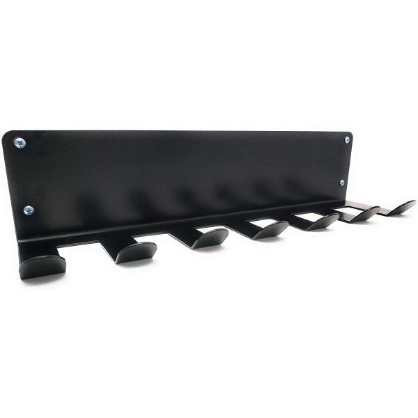 Versatile Iron Storage Rack for Resistance Bands Yoga Foam Roller and Exercise Gear