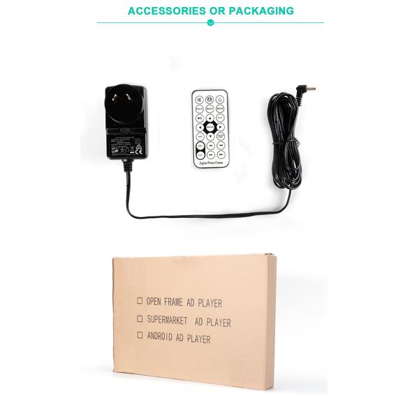 18.5 Inch Advertising Open Frame LCD Screen With 20000 Hours Long Using Life