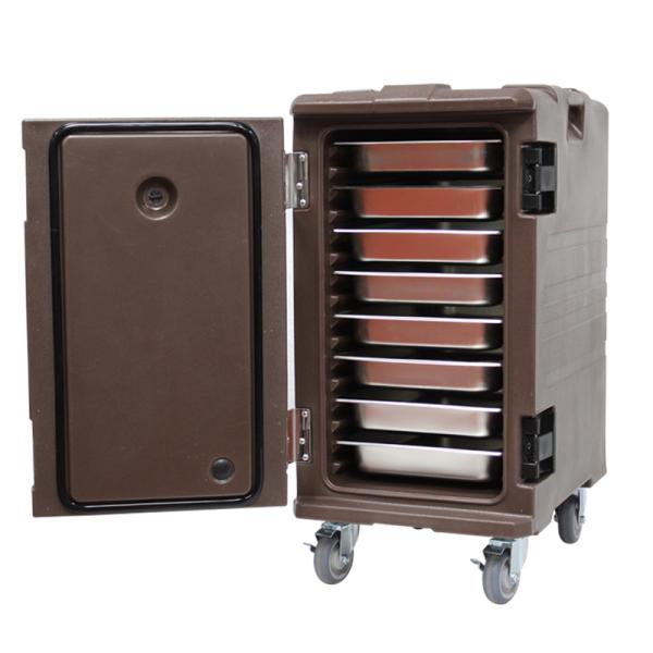 OEM Available Factory Supply 120L Food Pan Carrier With Big Wheels For Restaurant Chains