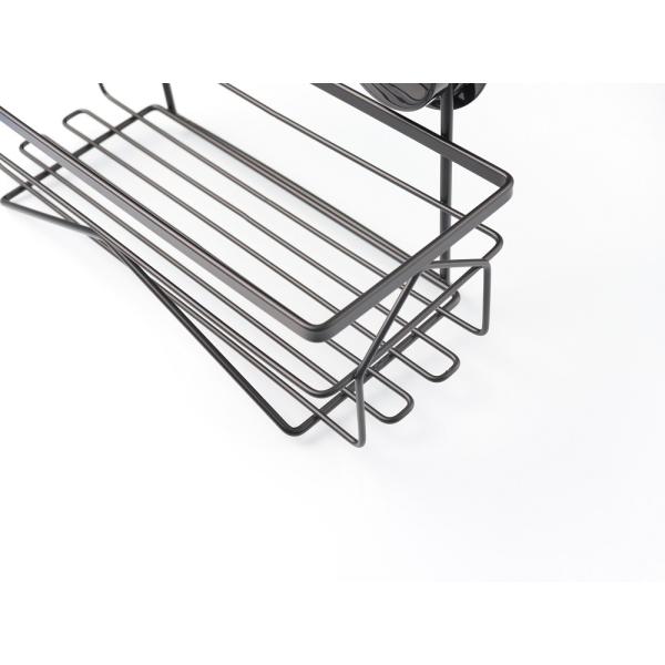 Patented Strip Strongly Mounted Bath Caddy Shelf Self Adhesive