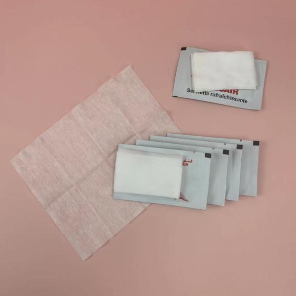 Disposable Single Piece Individually Custom Logo Packing Airline Wet Wipes