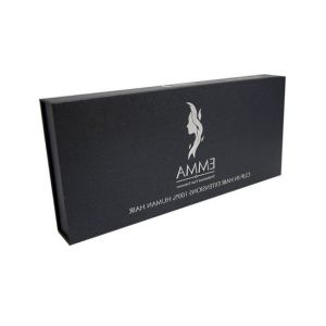 CMYK Rigid Gift Boxes With Magnetic Closing Lid UV Coating