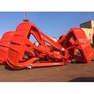 Quality Mechanical Control Orange Peel Grab Bucket for sale