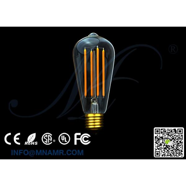 Good Quality ST58 Edison Bulb 4W E26 E27 B22 LED Glass Bulb 110v 120v 130v 220v 230v 240v Warm White Cold White