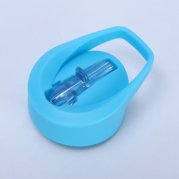 14oz Sublimation White Stainless Steel Water Bottle Tumbler With Portable Slip-Top Lid Vacuum Insulated Kids Water Bottle