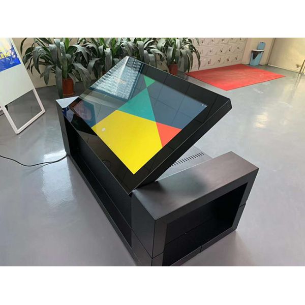 43 inch New Design LCD touchscreen digital tea table AIO PC table Interactive touch screen smart coffee table for office/KTV