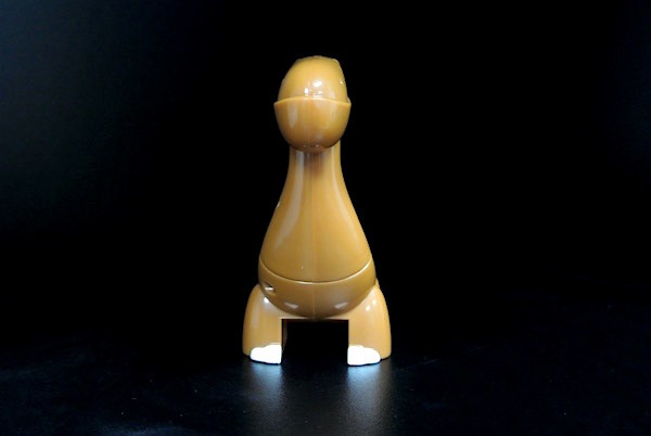 Pencil Stationery Plastic Toy Figures Brown Color For Student ABS Material