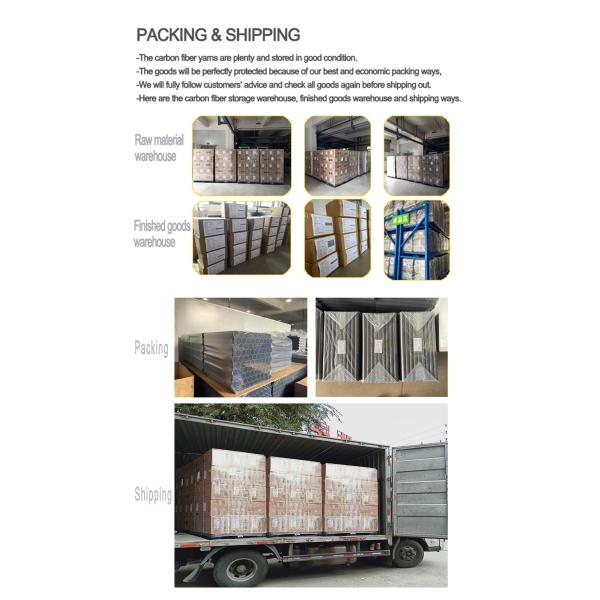 Drone Accessories Length Customized Filament Winding Tube with Pultrusion Composites