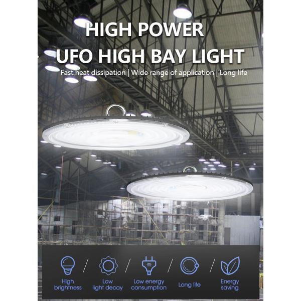 Led UFO 100W 150W 200W 300W 400W Industrial Lighting Highbay Lamp Warehouse Garage Canopy Light UFO Led High Bay Light