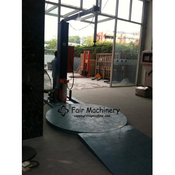 110VAC 50HZ Pallet Packing Machine Pallet Stretch Wrapping 1.5KW