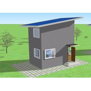 Prefab Steel Structure Villa Duplex Lightweight Steel Frame House Galvanized