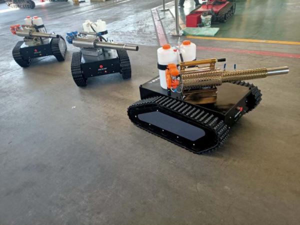 Buy Remote Control Crawler Track Undercarriage With Foggy Machine at wholesale prices