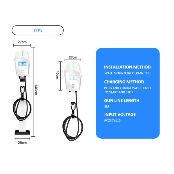 ETL EVSE Charging Station Portable EV Car Charger Recharging Infrastructure