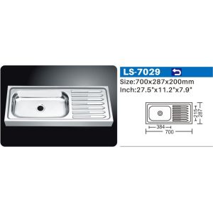 Quality OEM 33x19 Stainless Steel Kitchen Sinks Undermount Singel Bowl for sale