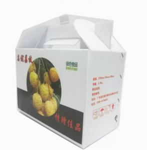 China PP Corrugated Plastic Fruit And Vegetable Boxes Custom Reusable on sale