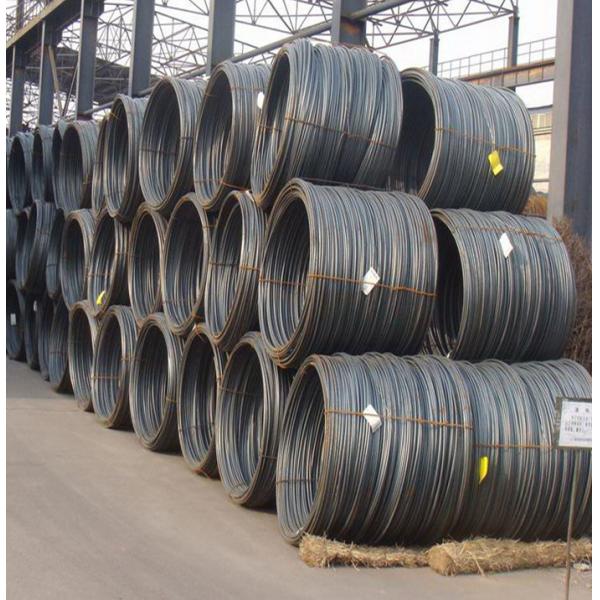 Galvanized Hot Rolled Steel Wire Rod 0.3 - 50mm BV SGS Cold Heading