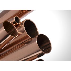 Sanitary Use Copper Refrigeration Tubing Long Service Life High Pressure