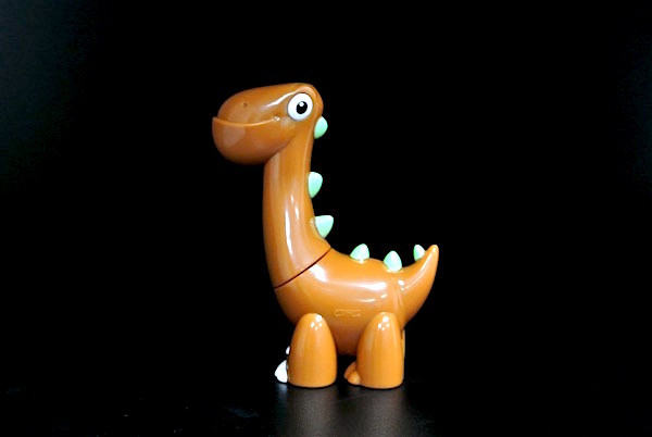 Pencil Stationery Plastic Toy Figures Brown Color For Student ABS Material