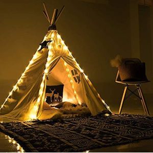 China Wood Frame Cotton Canvas Indian Teepee Tent for child on sale