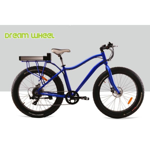 Aluminum 26 Inch Mountain Beach Electric Bicycle Ebike Fat Tire For Adults