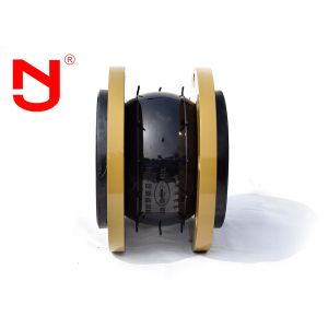 Quality Galvanized Flange Single Sphere Rubber Expansion Joint Improving Thermal Stability for sale