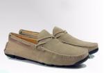 House Mens Velvet Dress Slippers Moccasin-Gommino Gray Comfy Sewing Loafer Shoes
