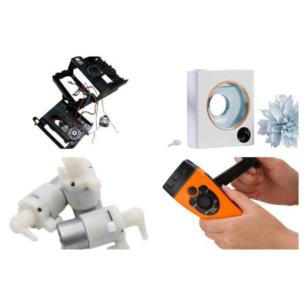 24.4mm DC3V-3.7V RF-310 Mini 2800 Rpm DC Motor For Soap Dispenser Foam Motor Pump