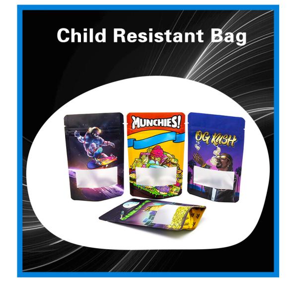 Child Protective Film Bags Odor Resistant Children'S Plastic Zipper Lock Child Protective Bags
