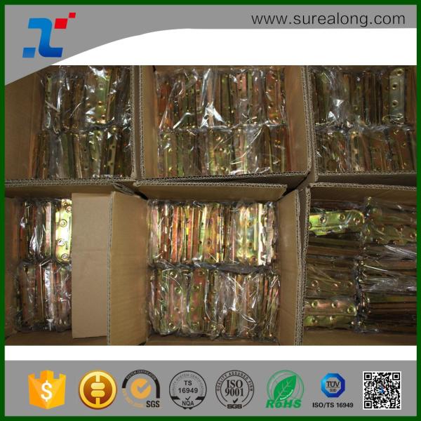 ISO Standard Galvanized Steel Wood Furniture Connector Corner Joining Metal Brackets