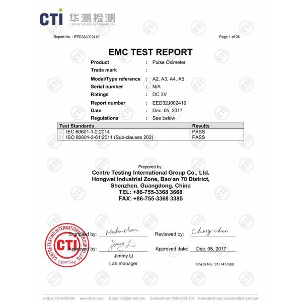 Medical Use Fingertip Pulse Oximeter Four Way Rotation