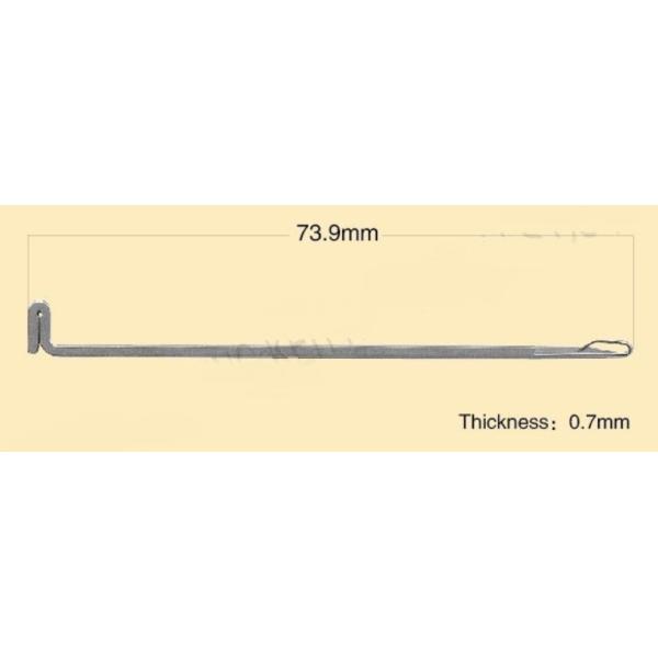 G7 73.71 Steel Wire Needle Crochet Knitting Machine Needles