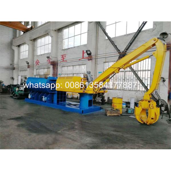 WANSHIDA Scrap Metal Recycling Metal Baler 3m Chamer With PLC Control System Equipment