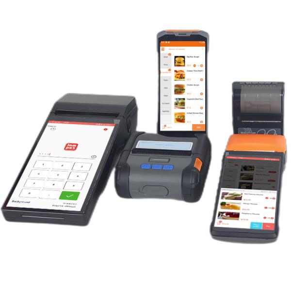 1 USB Type-C Ports Portable POS Retail Business Payment Terminal with Restaurant Software App