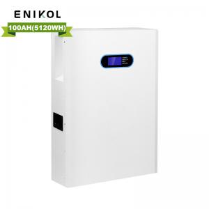 China Powerwall 5kw Wall Mounted LiFePo4 Battery 48V 100Ah Solar Lithium Ion Battery on sale