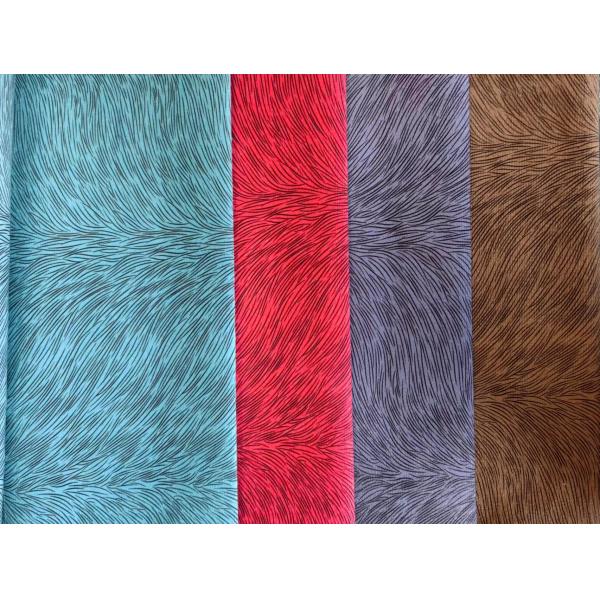 Flame Retardant Burnout Velvet Fabric 100% Polyester For Sofa